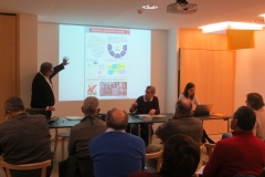 La présentation de l'exposition itinérante