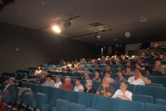 Espace Fayolle, la conférence va démarrer.